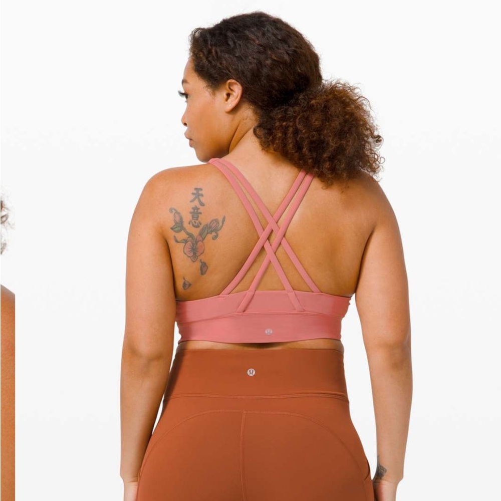 Lululemon Energy Bra- High Neck, Long Line- Size 6